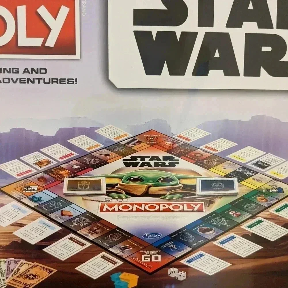 Monopoly Star Wars‎ The Mandalorian Baby Yoda Board Game New Sealed Hasbro